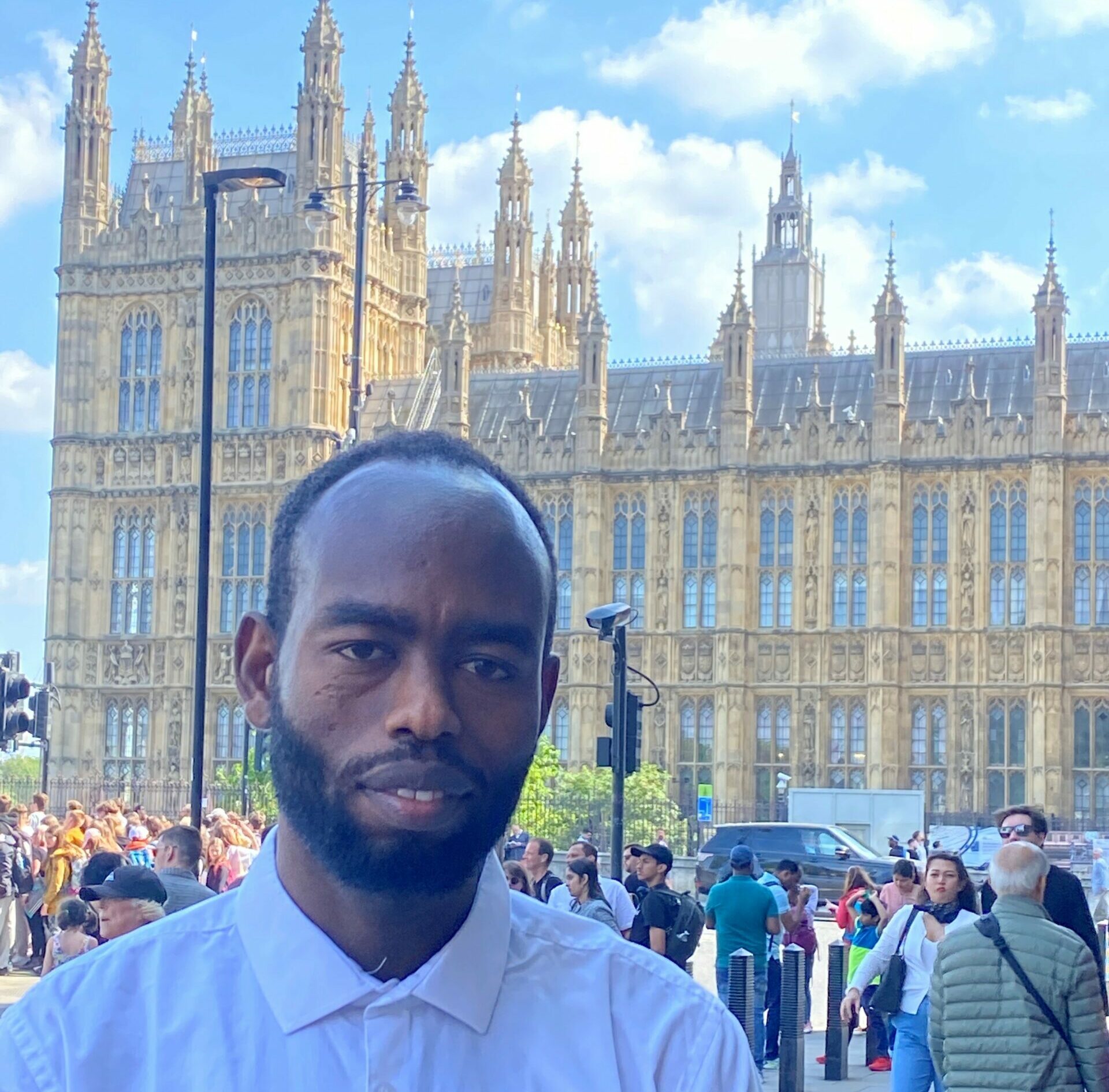 Mohanad is from Sudan and wants safer ways to claim asylum.