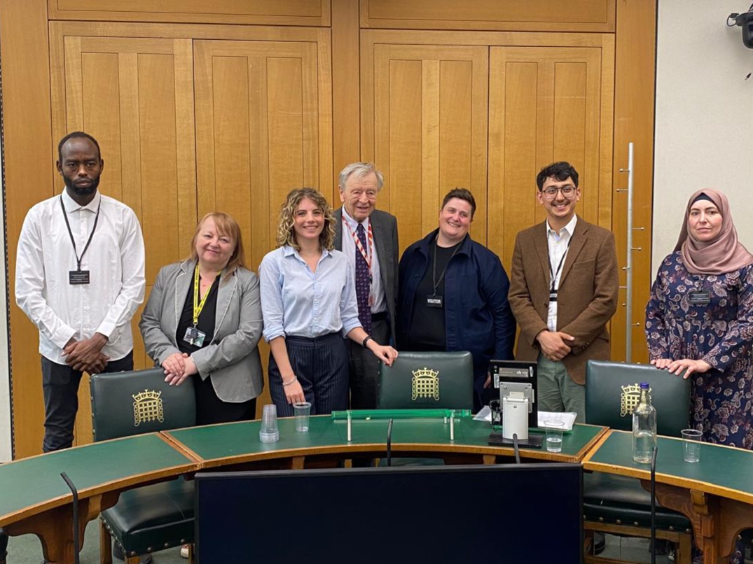 Refugees speak to APPG members at our safe routes inquiry – May 2024