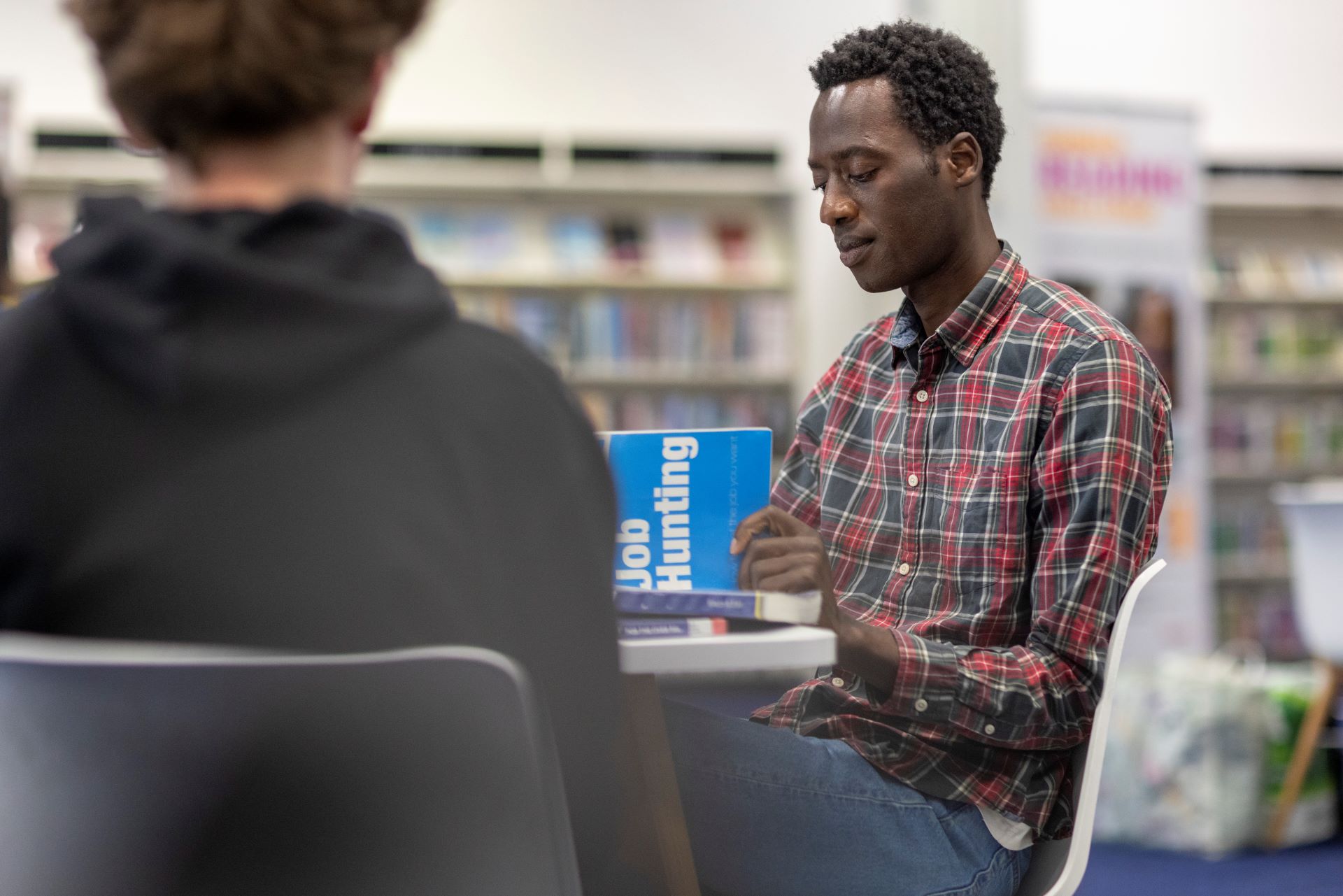 Omar received employment support from the Refugee Council